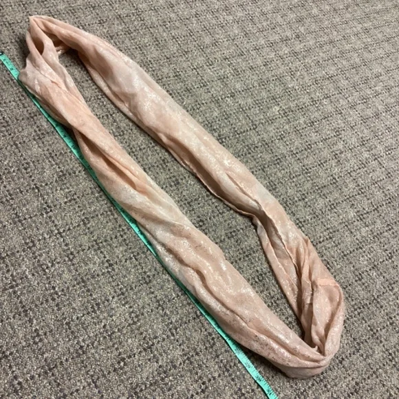 Apt. 9 Dusty Rose w/ Rose Gold Infinity Scarf * NWOT - Picture 2 of 5